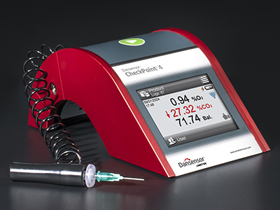 Dansensor CheckPoint 4 O2, O2/CO2 Portable Headspace Gas Analyser